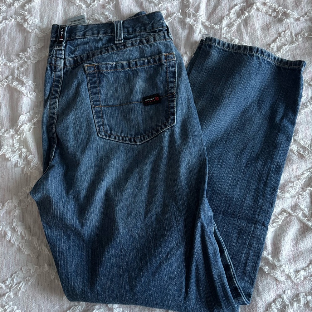 Ariat Men's Loose Straight Fit Denim Jeans FR